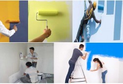 Chuyên nhận thi công sơn sửa nhà dân, công trình tại hà nội