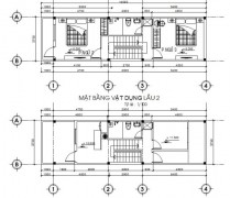 [Thiết kế nhà trọn gói] Mẫu nhà ống lệch tầng trên đất 3.75x13m