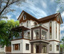 biet thu 3 tang 5 phong ngu 10