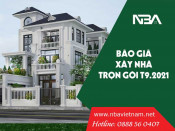 Báo Giá Xây Nhà Trọn Gói Cập Nhật Mới Nhất | Nhà Đẹp Hà Nội T9.2021