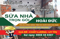 Báo giá sửa chữa cải tạo nhà ở huyện Hoài Đức năm 2021 mới nhất