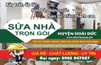 Dịch Vụ Sửa Chữa Nhà | Sửa Chữa Cải Tạo Cơi Nới Nhà Hoài Đức Hà Nội