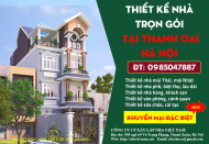 Thiết kế nhà trọn gói | Báo giá thiết kế nhà ở huyện Thanh Oai Hà Nội