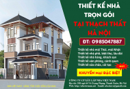 Thiết kế nhà trọn gói | Báo giá thiết kế nhà ở huyện Thạch Thất Hà Nội