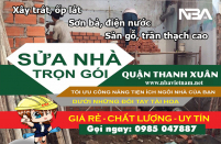 Dịch vụ sửa nhà trọn gói quận Thanh Xuân uy tín cập nhật mới nhất
