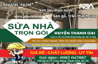 Dịch vụ sửa nhà trọn gói huyện Thanh Oai uy tín cập nhật mới nhất