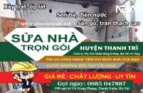 Dịch vụ sửa nhà trọn gói huyện Thanh Trì uy tín cập nhật mới nhất