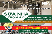 Dịch vụ sửa nhà trọn gói huyện Thường Tín uy tín cập nhật mới nhất