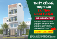 Bảng báo giá thiết kế nhà trọn gói tại tỉnh Ninh Thuận mới cập nhật