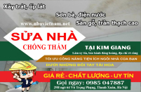 Báo giá sửa nhà chống thấm hiệu quả tại Kim Giang, Thanh Xuân mới nhất
