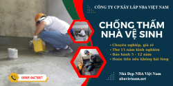 Quy trình thi công chống thấm nhà vệ sinh đúng kỹ thuật, hiệu quả