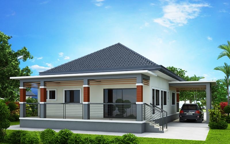 mẫu nhà cấp 4 300m2