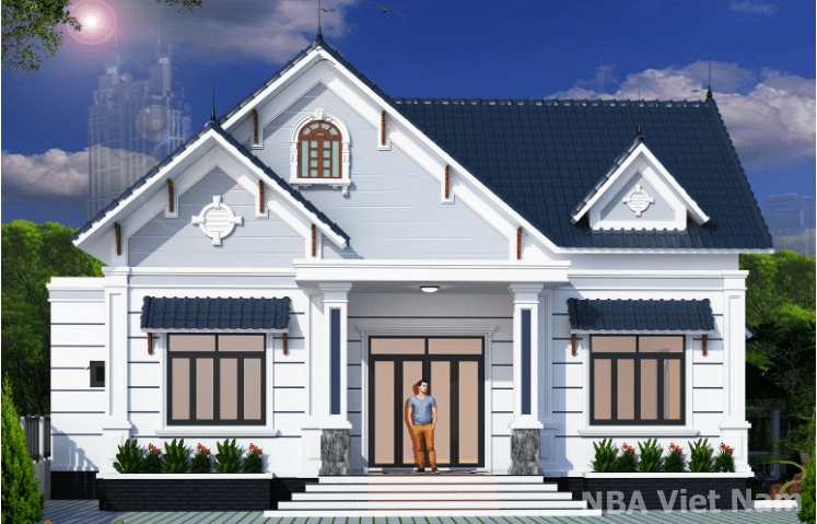 Thiết Kế Biệt Thự Nhà Vườn 1 Tầng Mái Thái Hiện Đại Tại Huế #13 Thiết Kế Biệt Thự Nhà Vườn 1 Tầng Mái Thái Hiện Đại Tại Huế