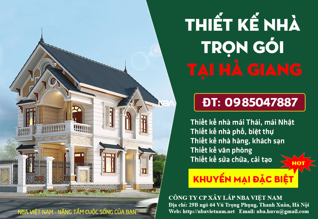 thiet ke nha tron goi tai ha giang