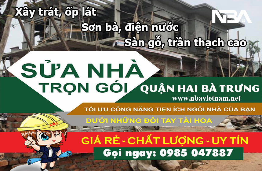 sua chua nha tai quan hai ba trung