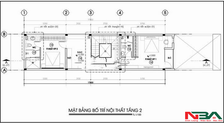 tu van thiet ke nha ong 3 tang dep 5x17m 2