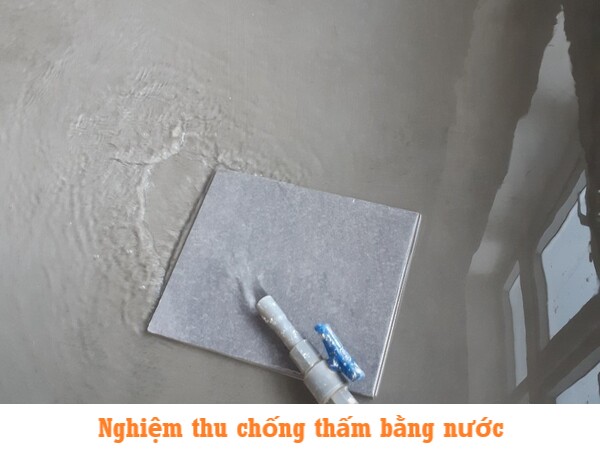 nghiem thu chong tham bang nuoc